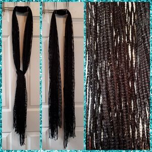 Black Dressy Scarf